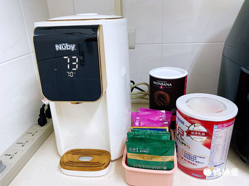 Nuby - 智能七段定溫調乳器-海軍藍