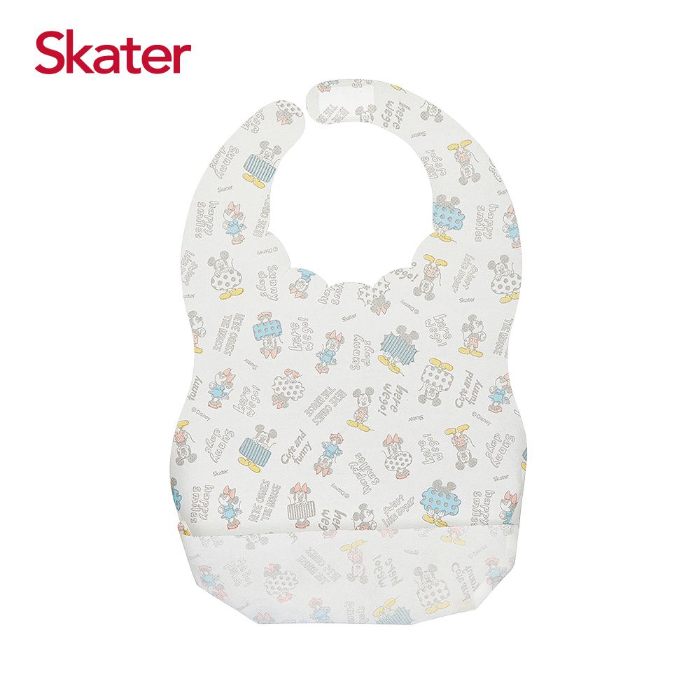 日本 SKATER - 拋棄式圍兜(10入/包)-米奇