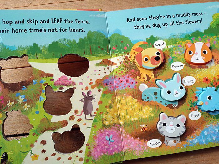 【歡鬧動物】小寶寶英文音效書！一起來聽聽動物們的聲音吧～