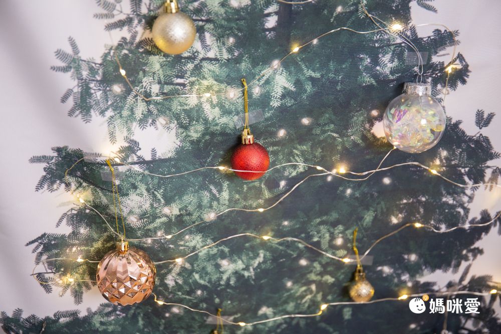 北歐手工聖誕樹掛布禮盒組贈5米50粒電池星光串燈/松樹掛布聖誕節必備/耶誕氛圍/裝置藝術/聖誕樹-芬蘭村 (小_50x70cm)