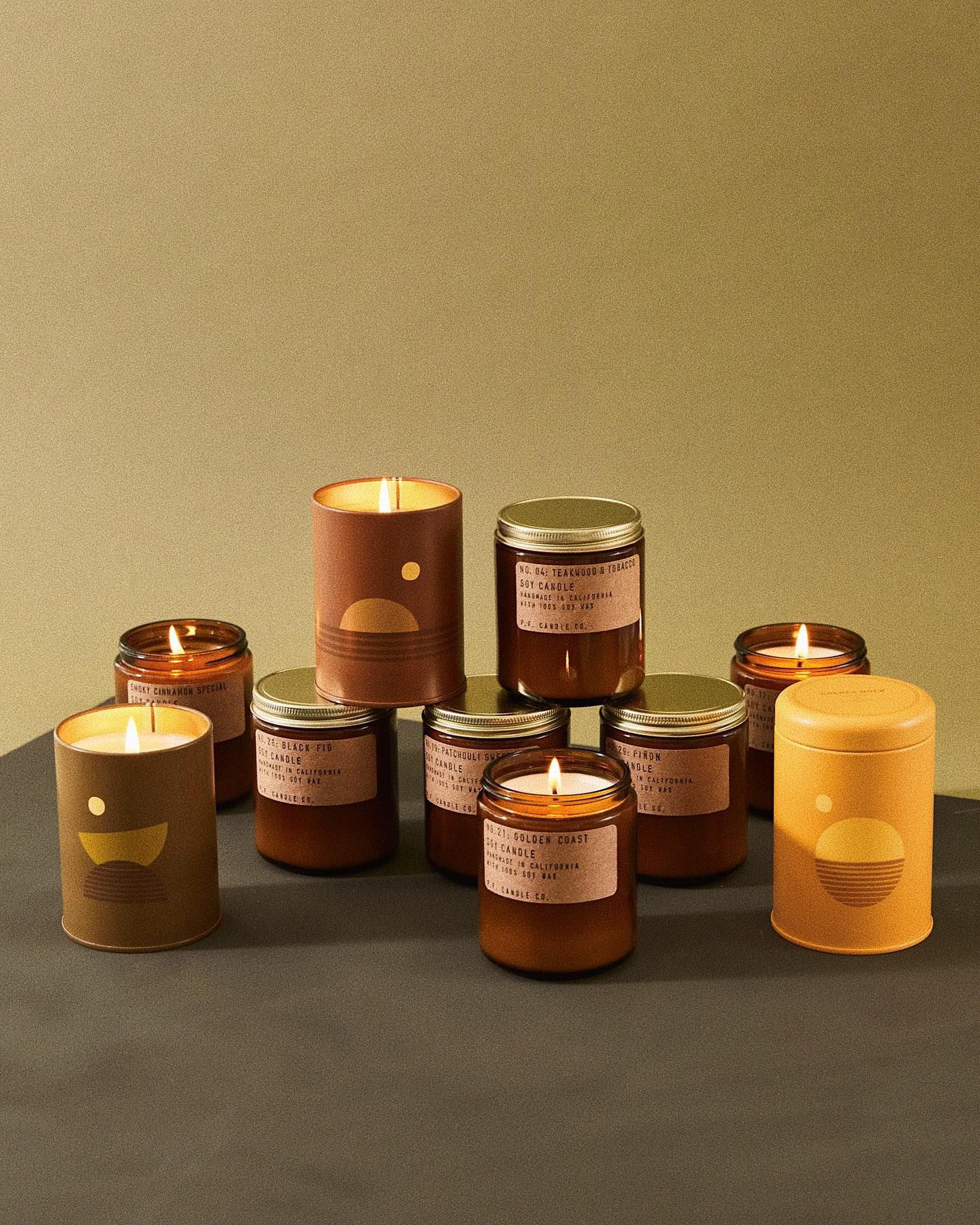 孕婦嬰兒可用！洛杉磯手工香氛蠟燭P.F. CANDLE CO. 天然精油