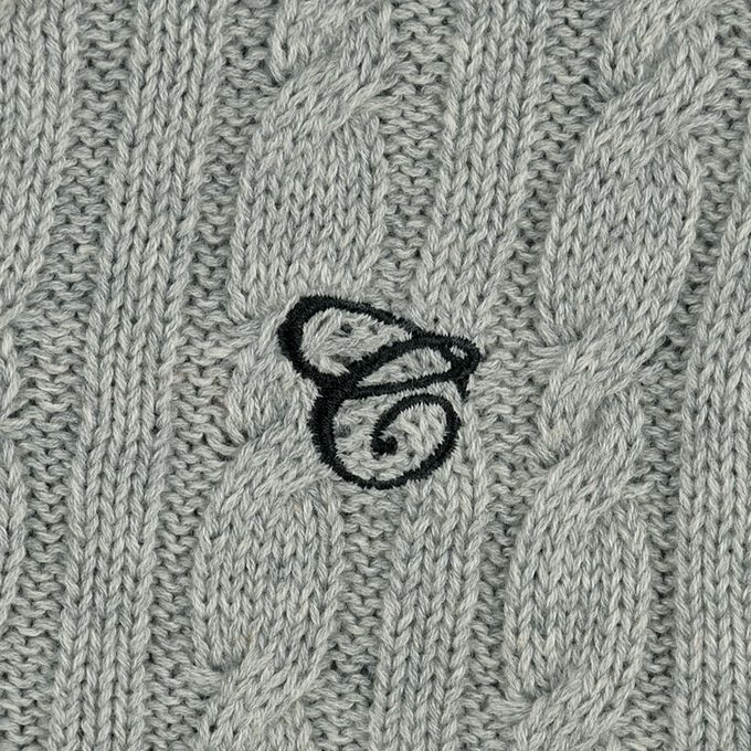 akachan honpo - 針織背心-灰色