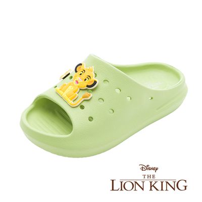 Disney 迪士尼 - 獅子王 童鞋 輕量拖鞋 LKKS56105-輕量好穿脫-綠-(中童段)