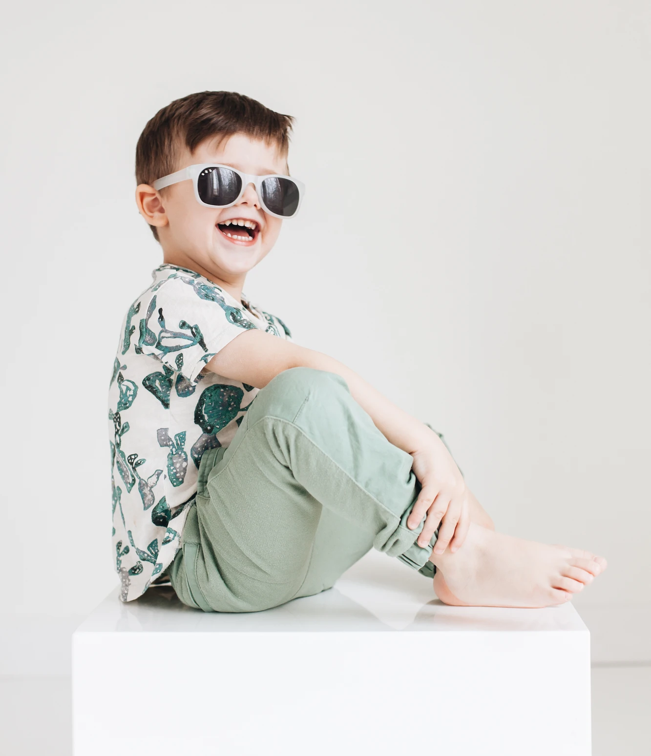 【義大利製 roshambo】親子時尚太陽眼鏡、鍍膜抗藍光眼鏡