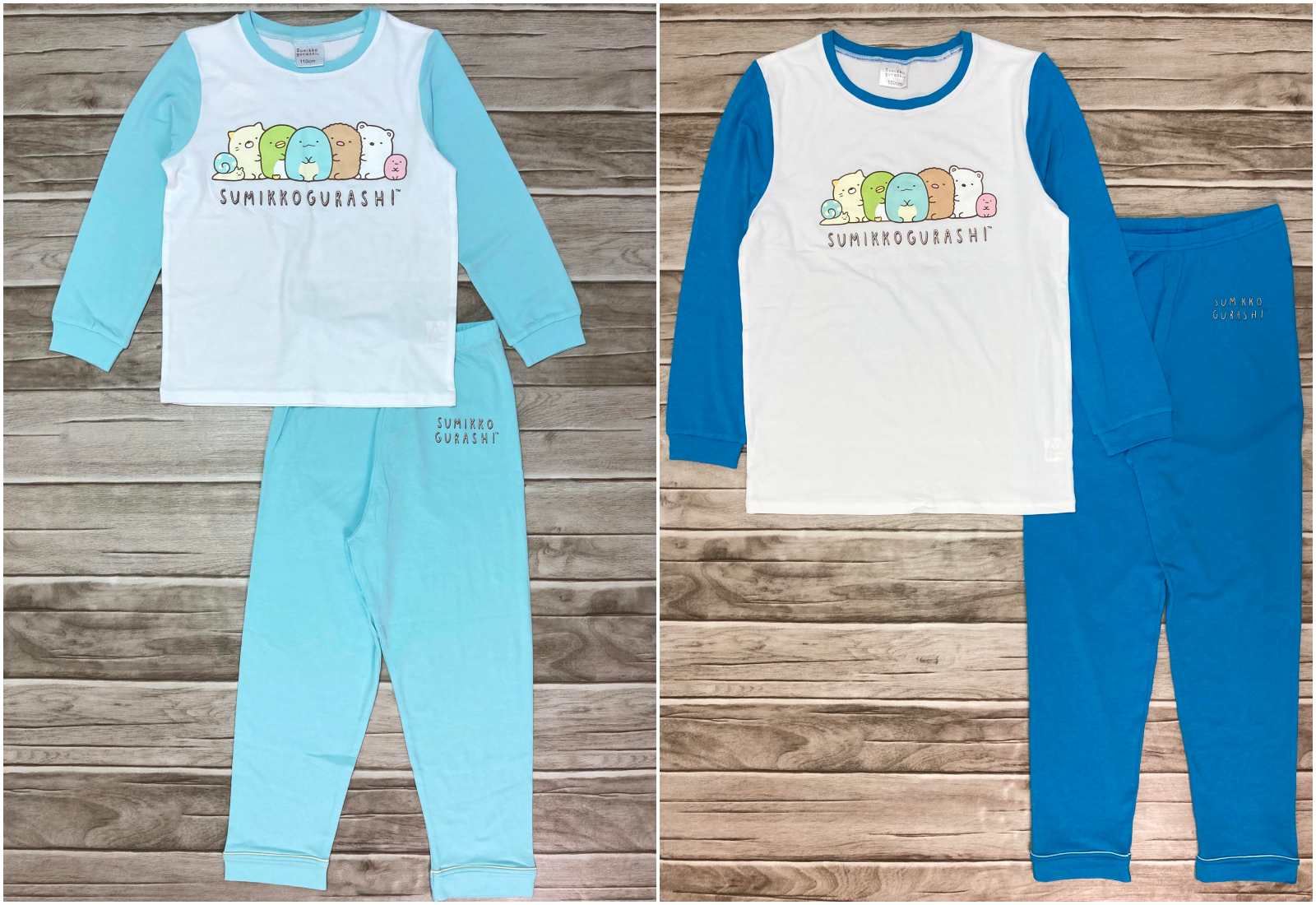 角落小夥伴 - 女童莫代爾棉套裝-紫