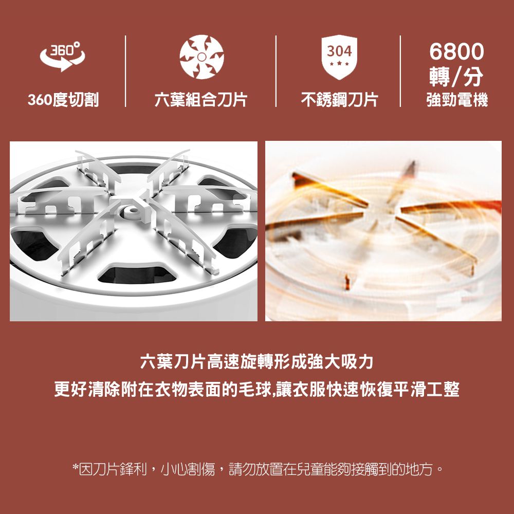 igrass - 小布丁無線除毛球機-白