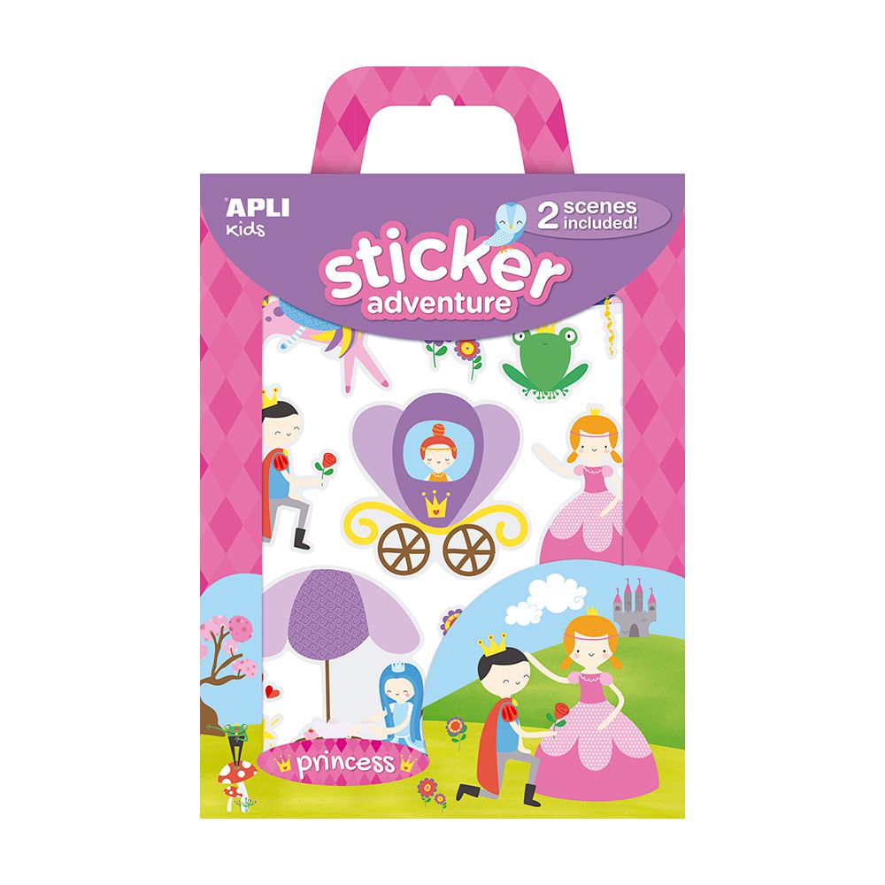西班牙 APLI - 旅遊貼紙-公主派對