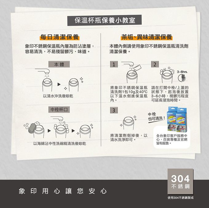 象印 - 【出清】超輕量一體式杯蓋彈蓋式不鏽鋼真空保溫杯-SM-WR48E-清空藍AP-480ml