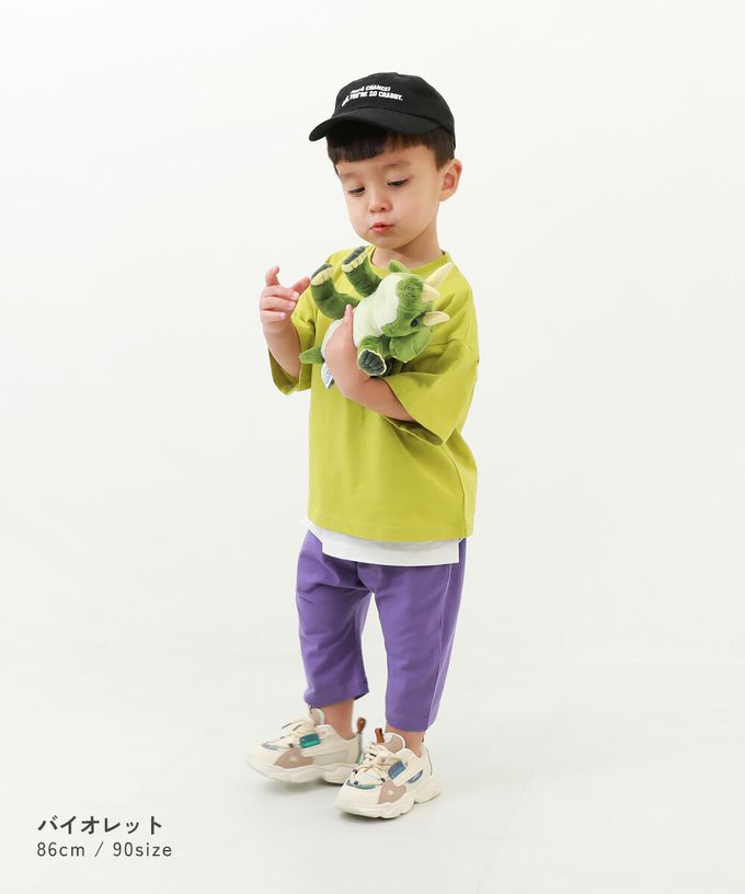 日本 devirock - 熱銷定番 百搭寬版七分褲-黑