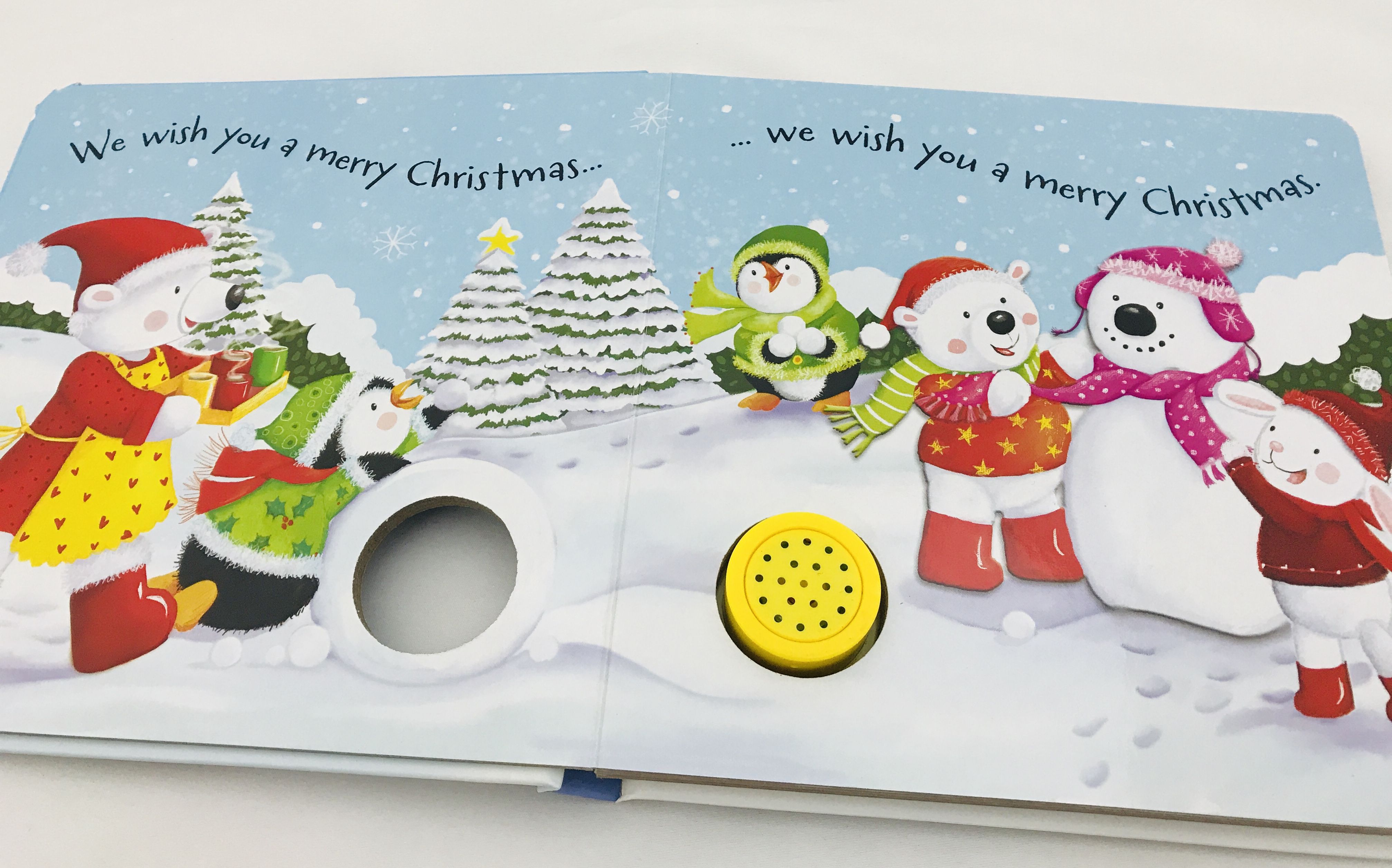 We Wish You a Merry Christmas 硬頁有聲書