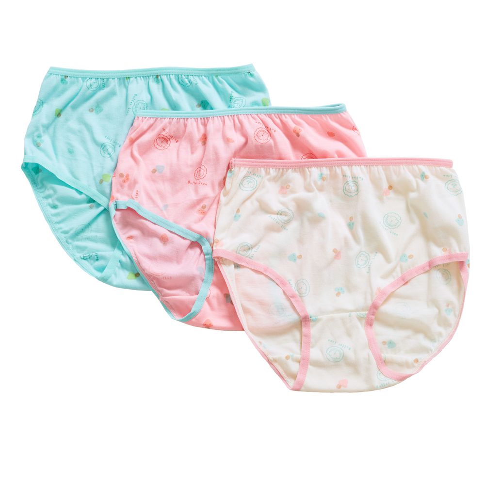 2件組-奶油獅綠野仙蹤女童內褲-三角款-顏色隨機2件