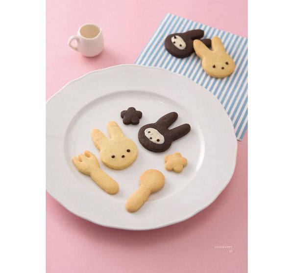 和平國際 - 多模多樣！忍者兔造型百變食譜-隨書附贈：一大一小兔子造型雙壓模