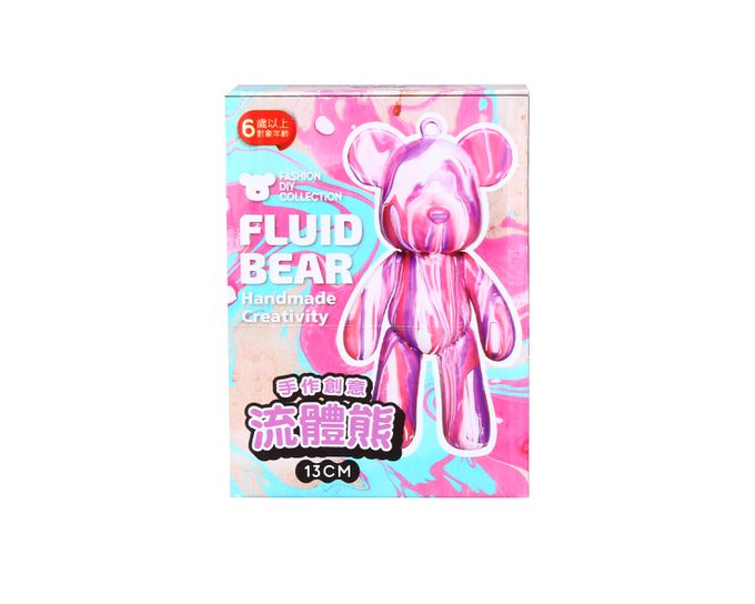 KG - 手作創意流體熊-13cm-一入