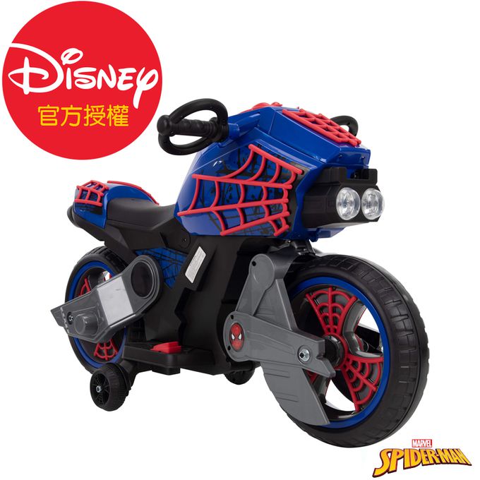 HUFFY - 迪士尼正版授權 Spider-man漫威蜘蛛人 電動玩具機車