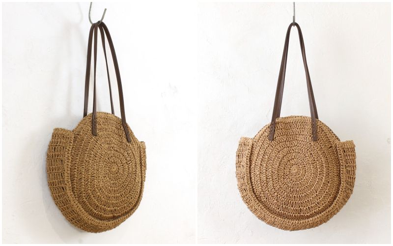 日本妞夏日最愛。草編包Ｘ編織包