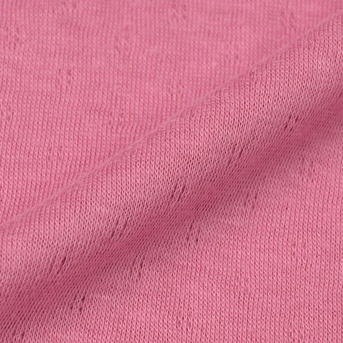 akachan honpo - 長袖圓領上衣2件組-蓬鬆棉 獨角獸&蝴蝶結-粉紅色