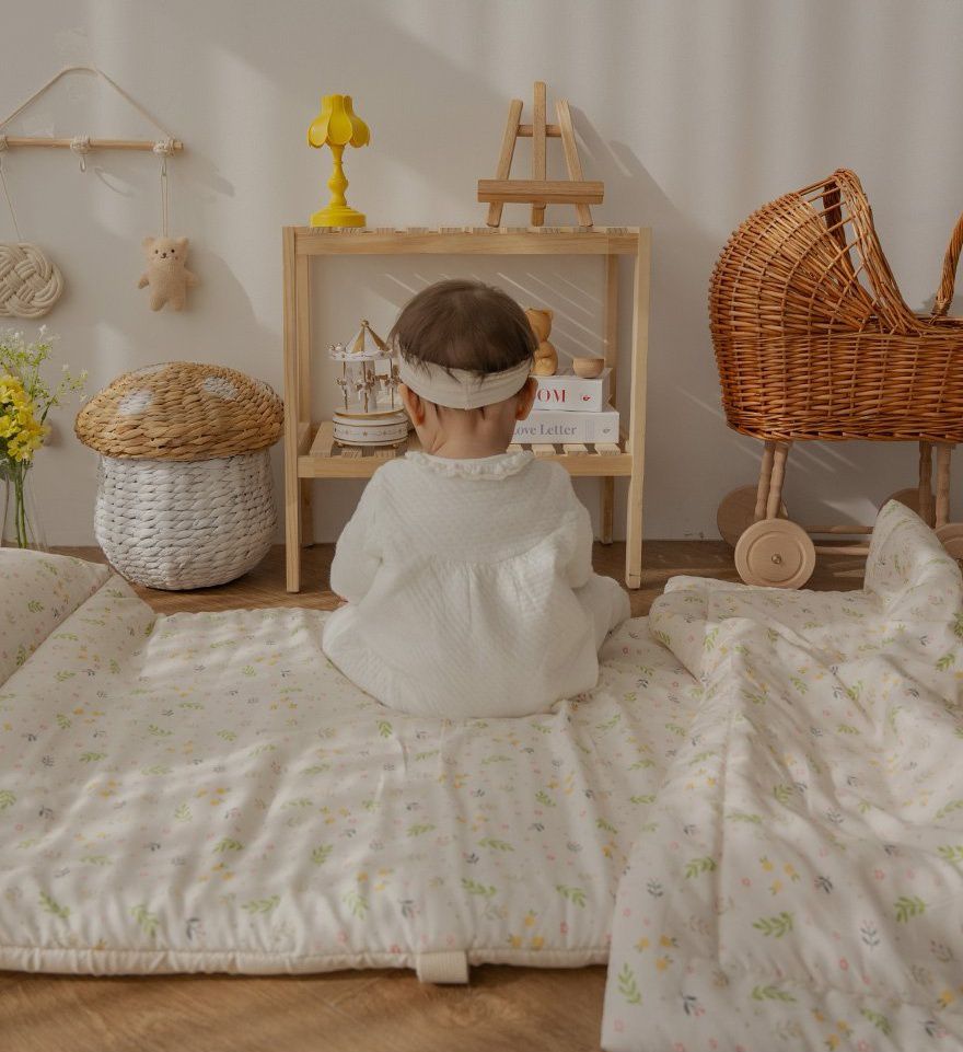 韓國 Formongde - 莫代爾5cm厚墊雙面用睡袋/寢具(附防水收納袋)-星空兔兔-*此款售完不補