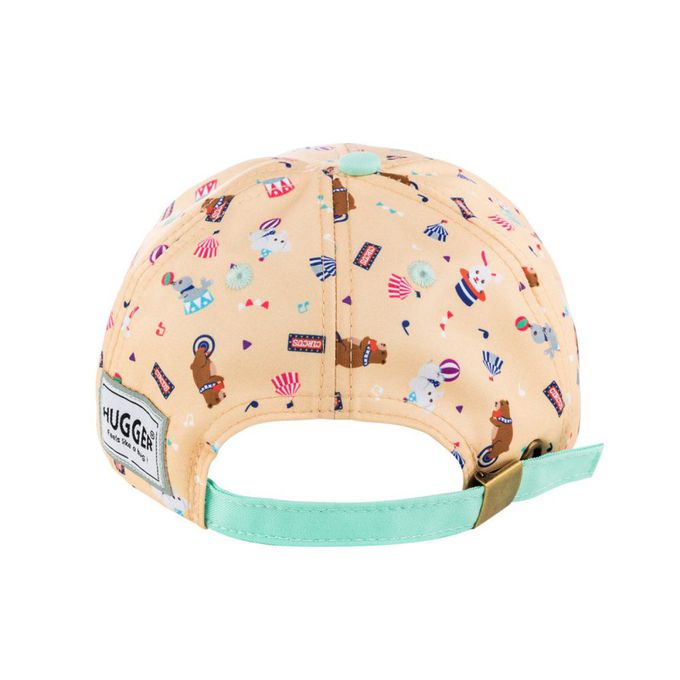 HUGGER - 透氣兒童棒球帽 可愛馬戲團(防曬透氣遮陽輕量小孩鴨舌)-可愛馬戲團-70g
