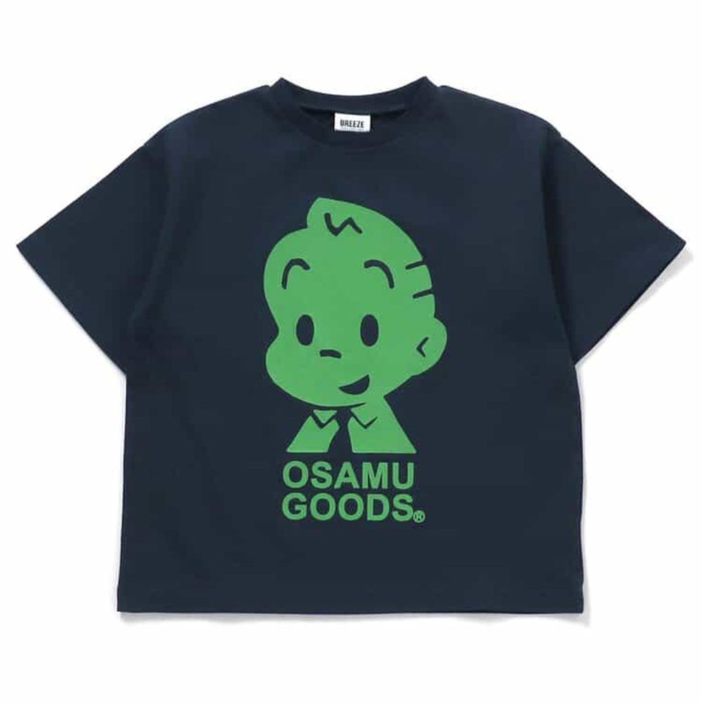 限量OSAMU GOODS 短袖上衣-黑x綠