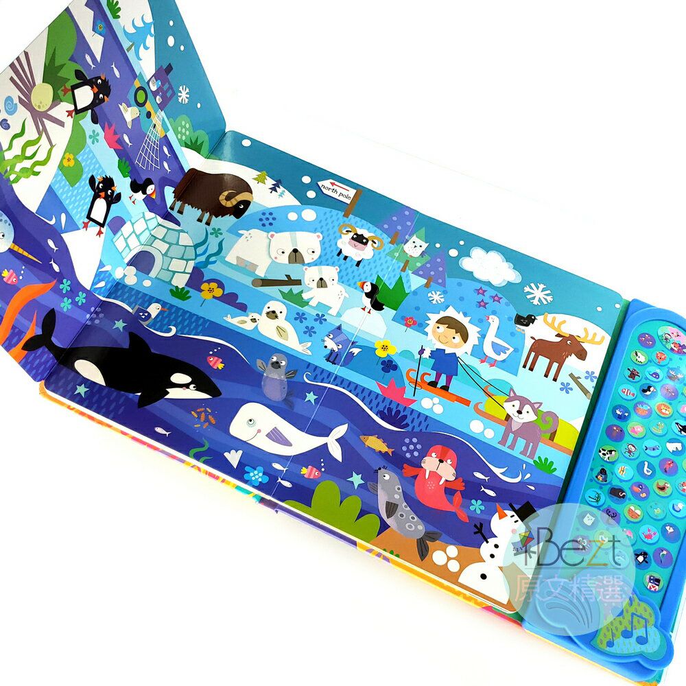 North Parade - My First Look and Find 50 Button Sound Book  沉浸式體驗 listen！找到了