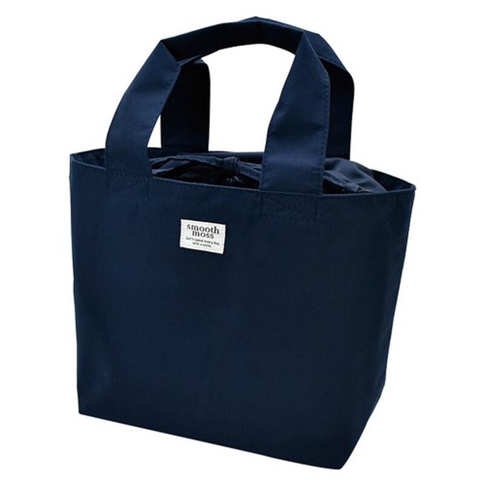 日本現代百貨 - [撥水加工] 大容量方型保溫保冷袋/購物袋-海軍藍 (8L(39x13x25cm))