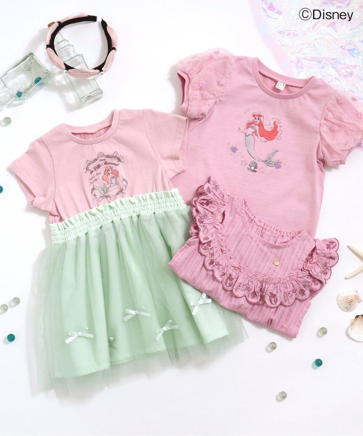 日本 apres les cours - 公主薄紗珍珠編織髮箍-象牙白