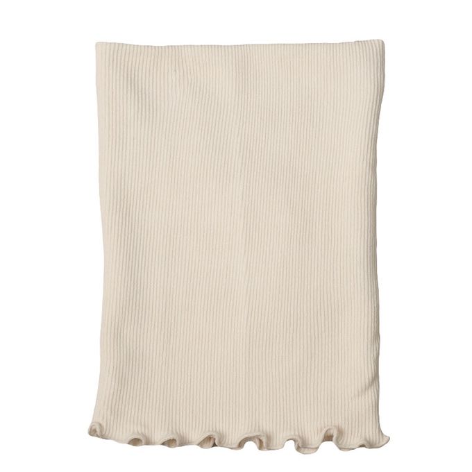 akachan honpo - 兒童羅紋肚圍-象牙白色 (100~120cm)