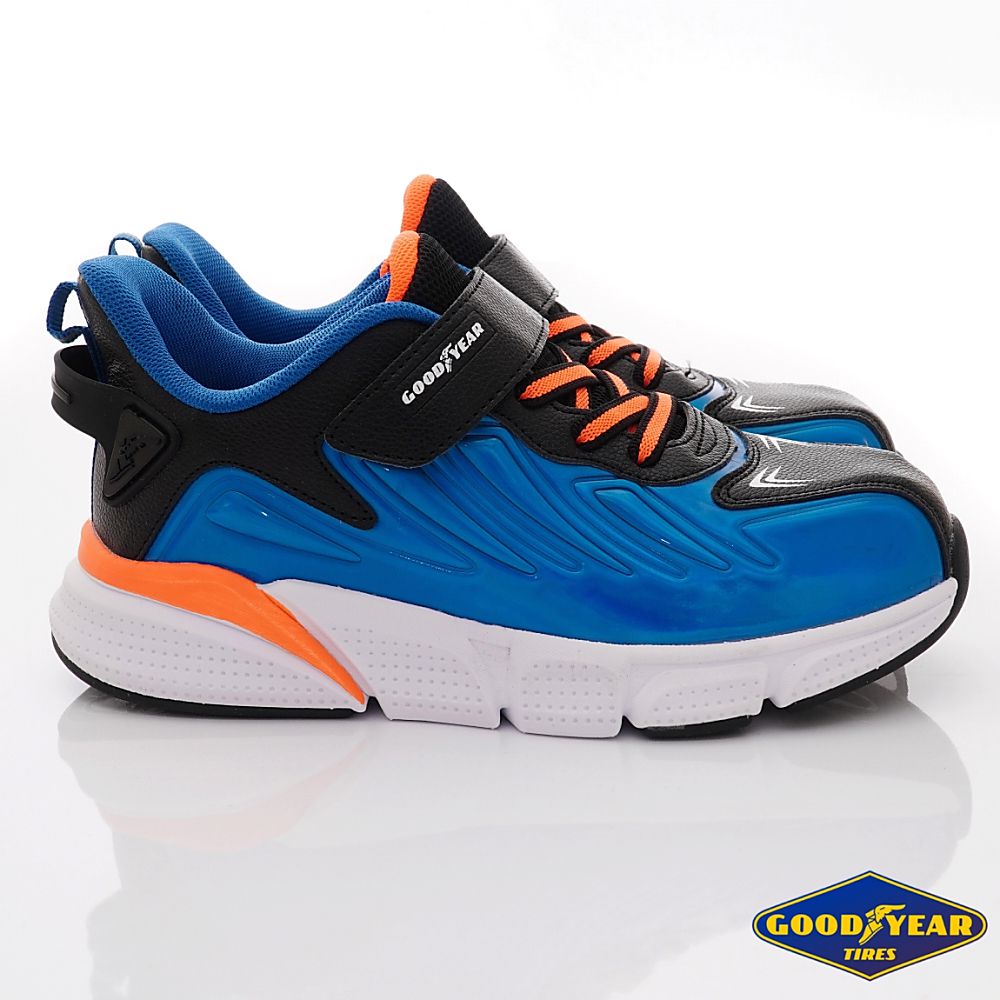 GOODYEAR - 固特異緩震慢跑童鞋(中大童段)-運動鞋-藍