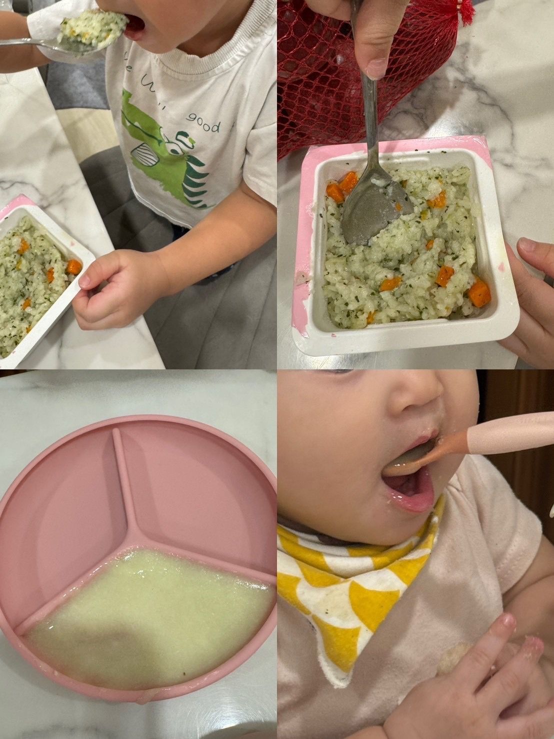 一次餵飽2個小孩的寶兒媽咪副食品