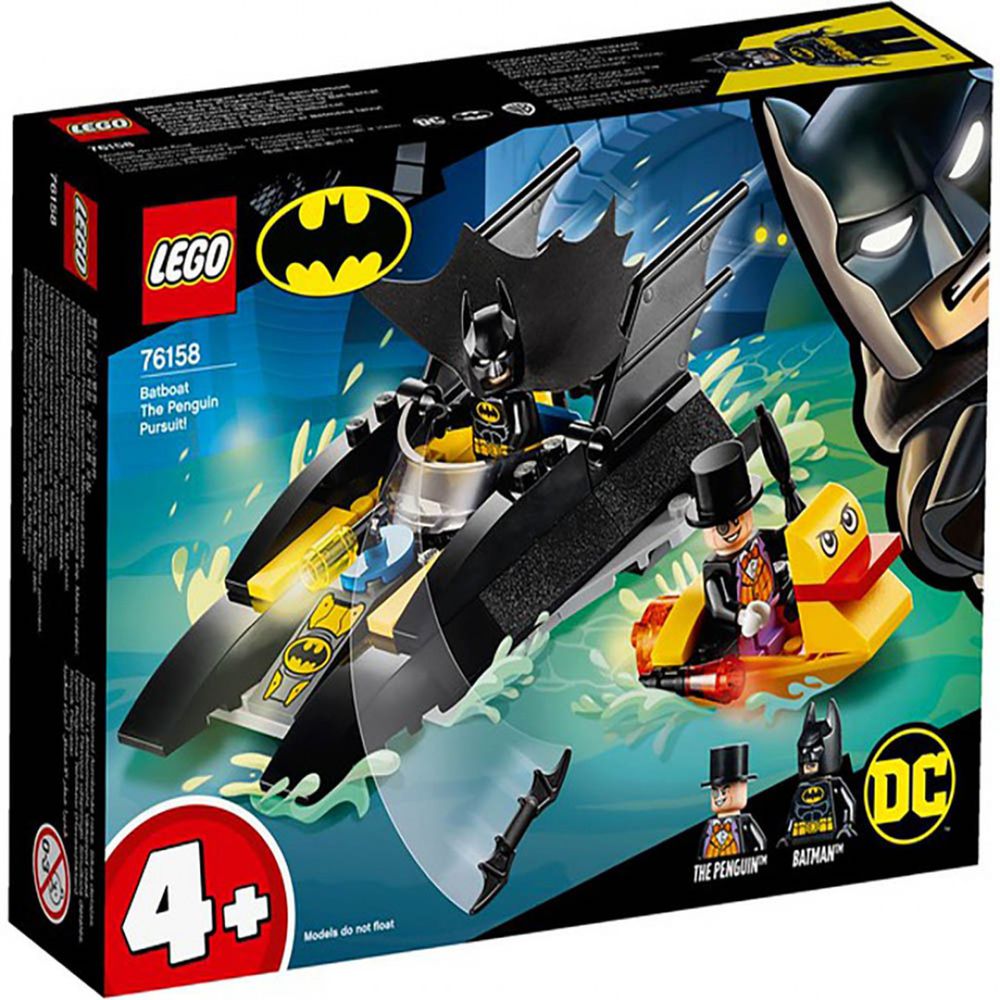 樂高 LEGO - 樂高積木 LEGO《 LT76158 》SUPER HEROES 超級英雄系列 - Batboat The Penguin Pursuit!-54pcs