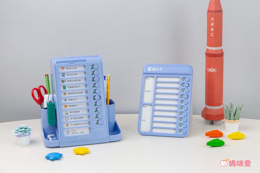 打卡板補充紙(13張)-藍色