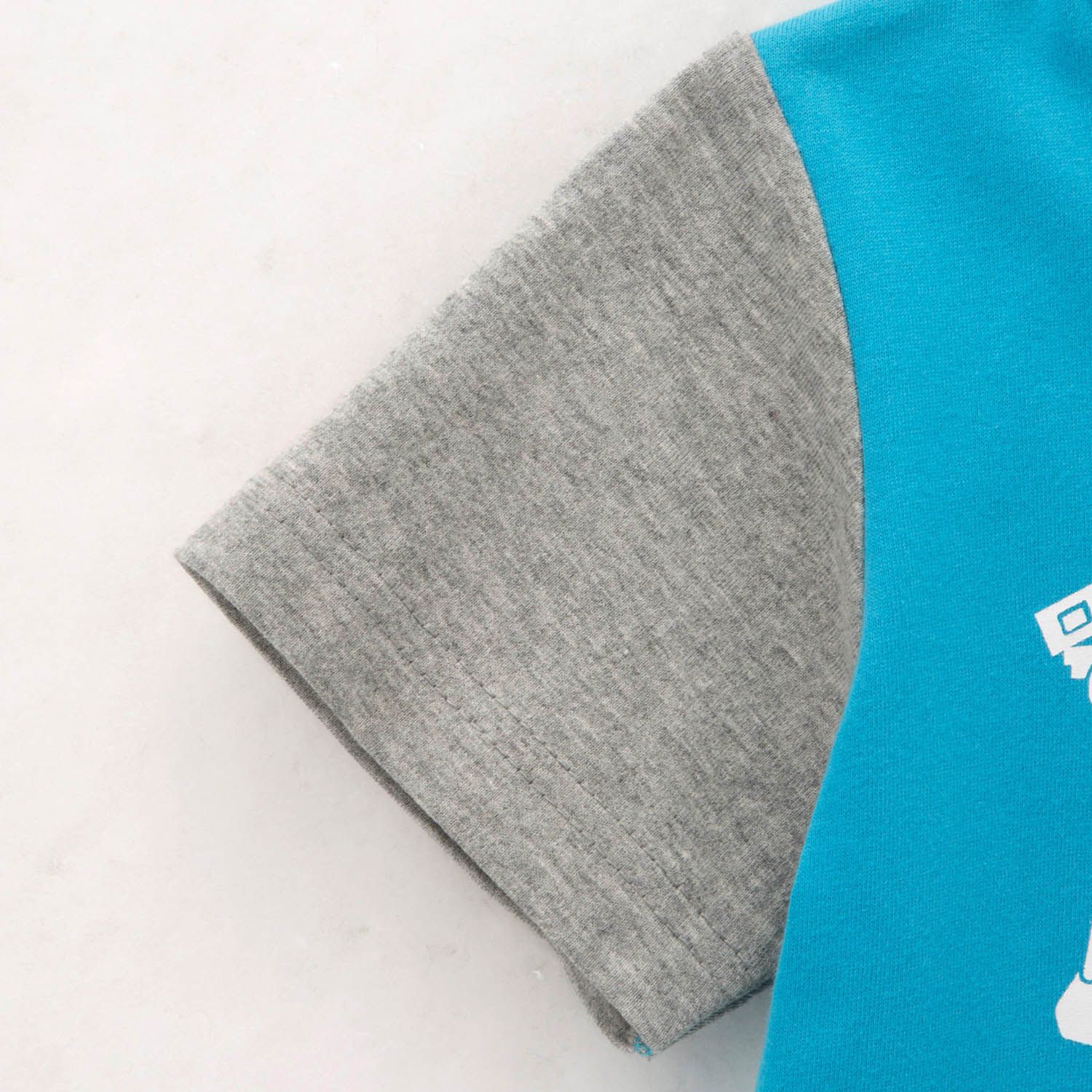 日本千趣會 - GITA 天竺棉印花短T-軌道列車-紅