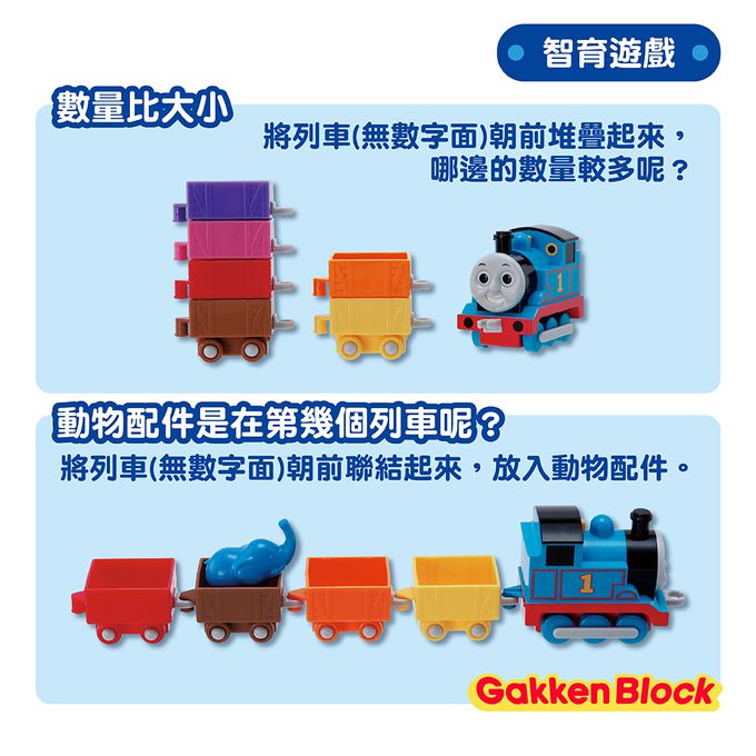 Gakken學研 - 學研益智玩具-湯瑪士列車1~10數字學習包