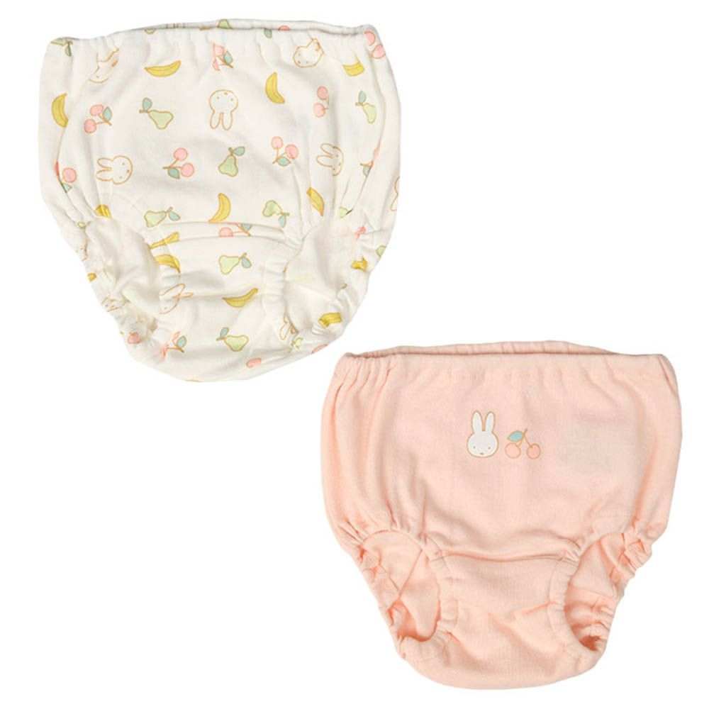 內褲2件組-米飛兔-粉紅色