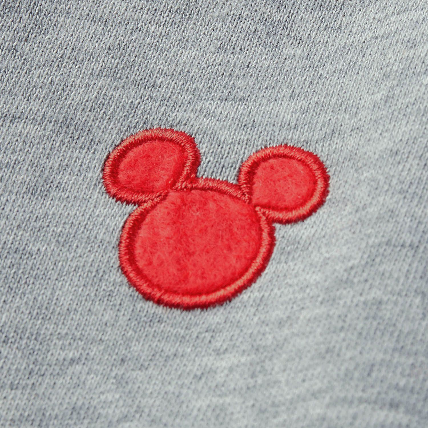 日本千趣會 - 迪士尼裏毛長T-米奇頭-灰