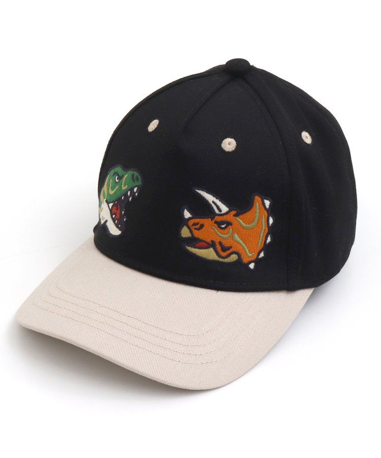 日本 BREEZE - 聯名款 恐龍對決印花棒球帽-牛仔藍