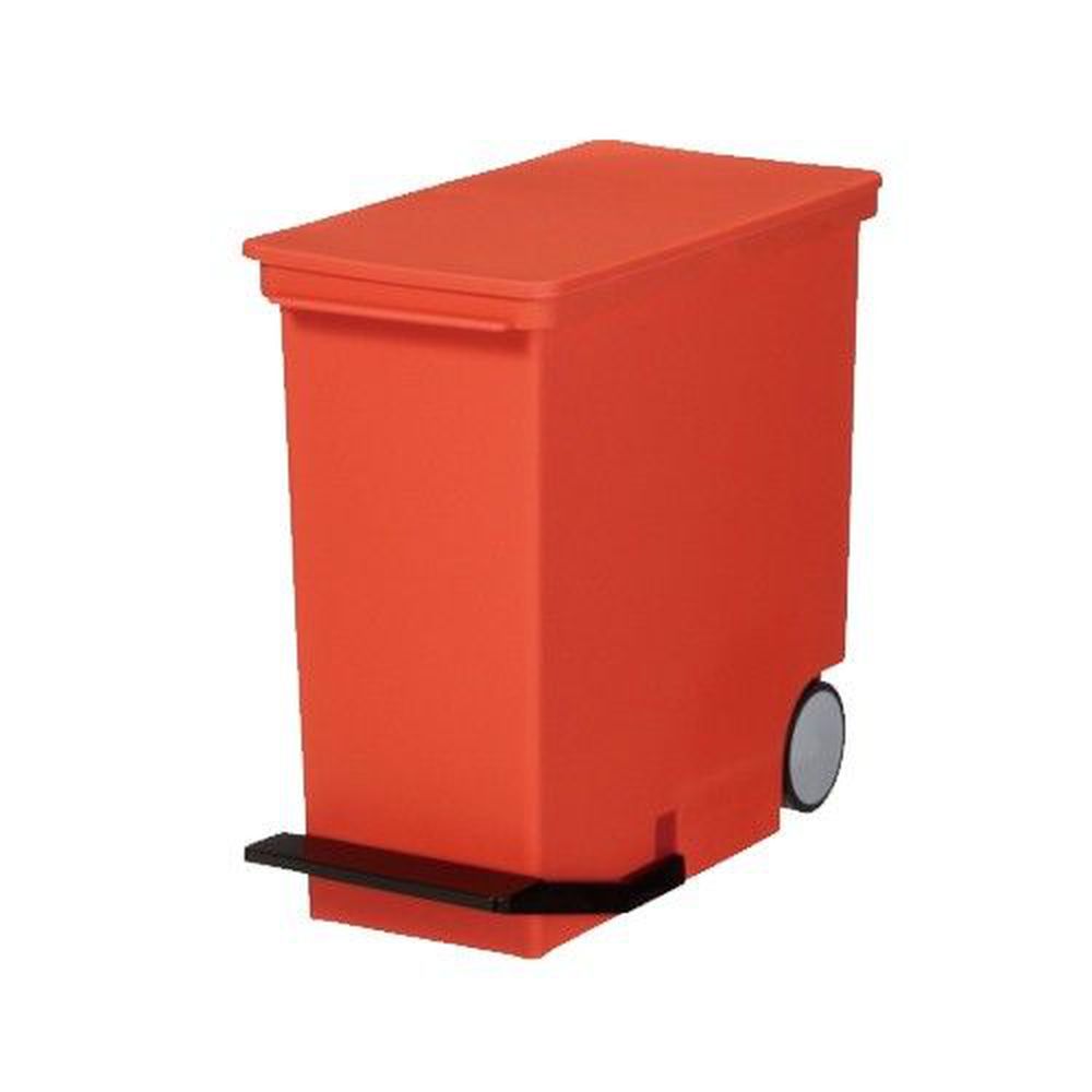 日本 like-it - 直立式分類垃圾桶-紅色-25L
