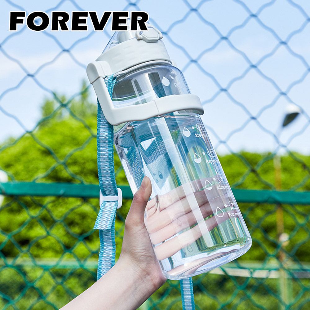 大容量健身運動水壺/可提式/彈蓋直飲1800ML 買一送一
