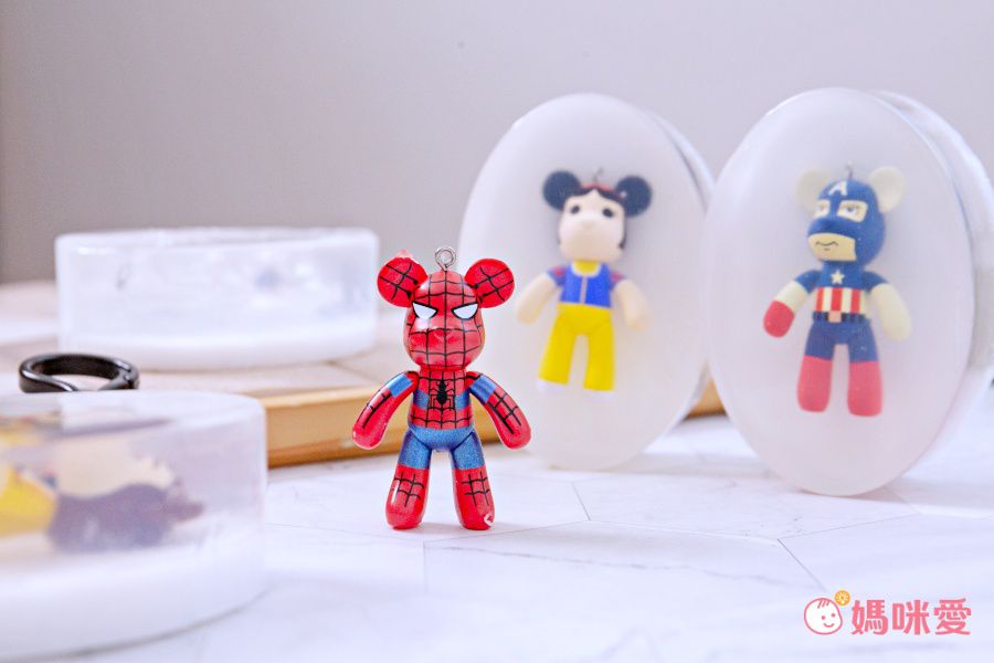 韓國手工立體公仔香皂-馬力歐熊 (5.5X8X2.8cm)