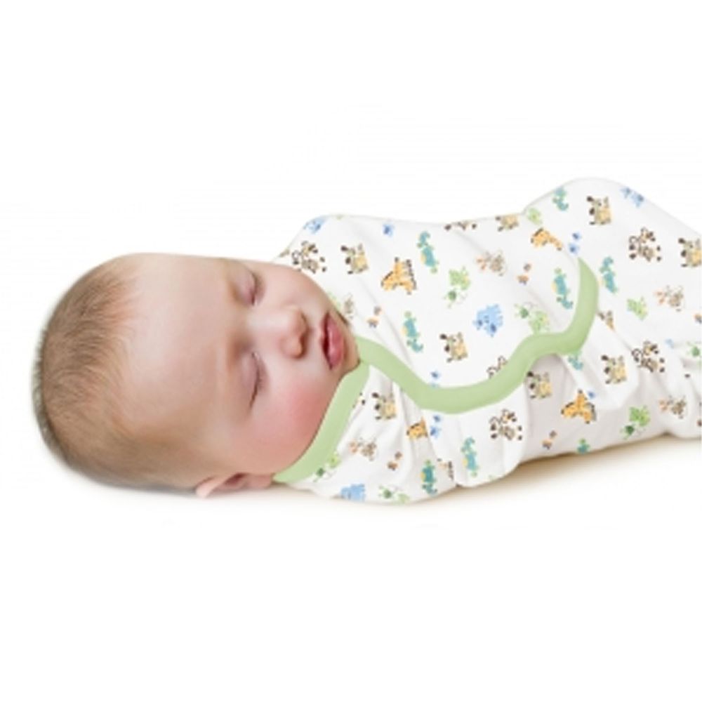 Summer Infant - 聰明懶人育兒包巾3入組-親子森林-適用年齡:0~3個月