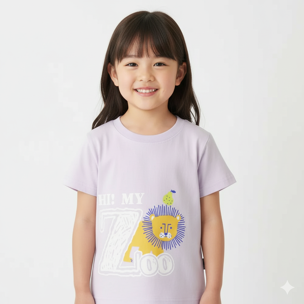 T恤-HI ! MY ZOO-紫色