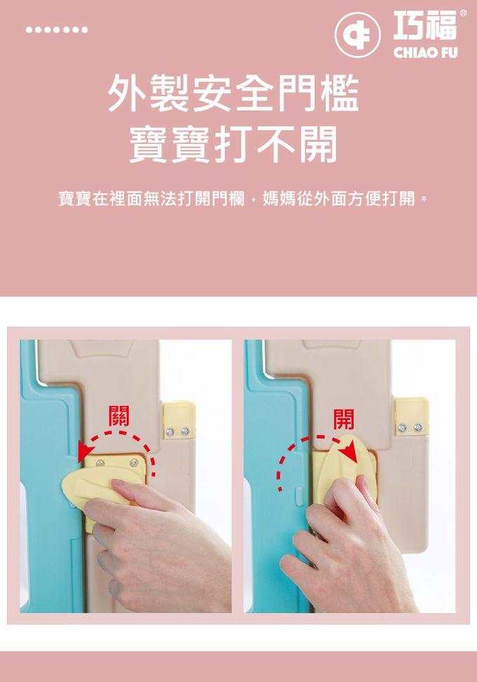 巧福 CHIAO FU - 小熊兒童遊戲城堡(UC-012B)-送四大好禮加碼-12小片+2大片