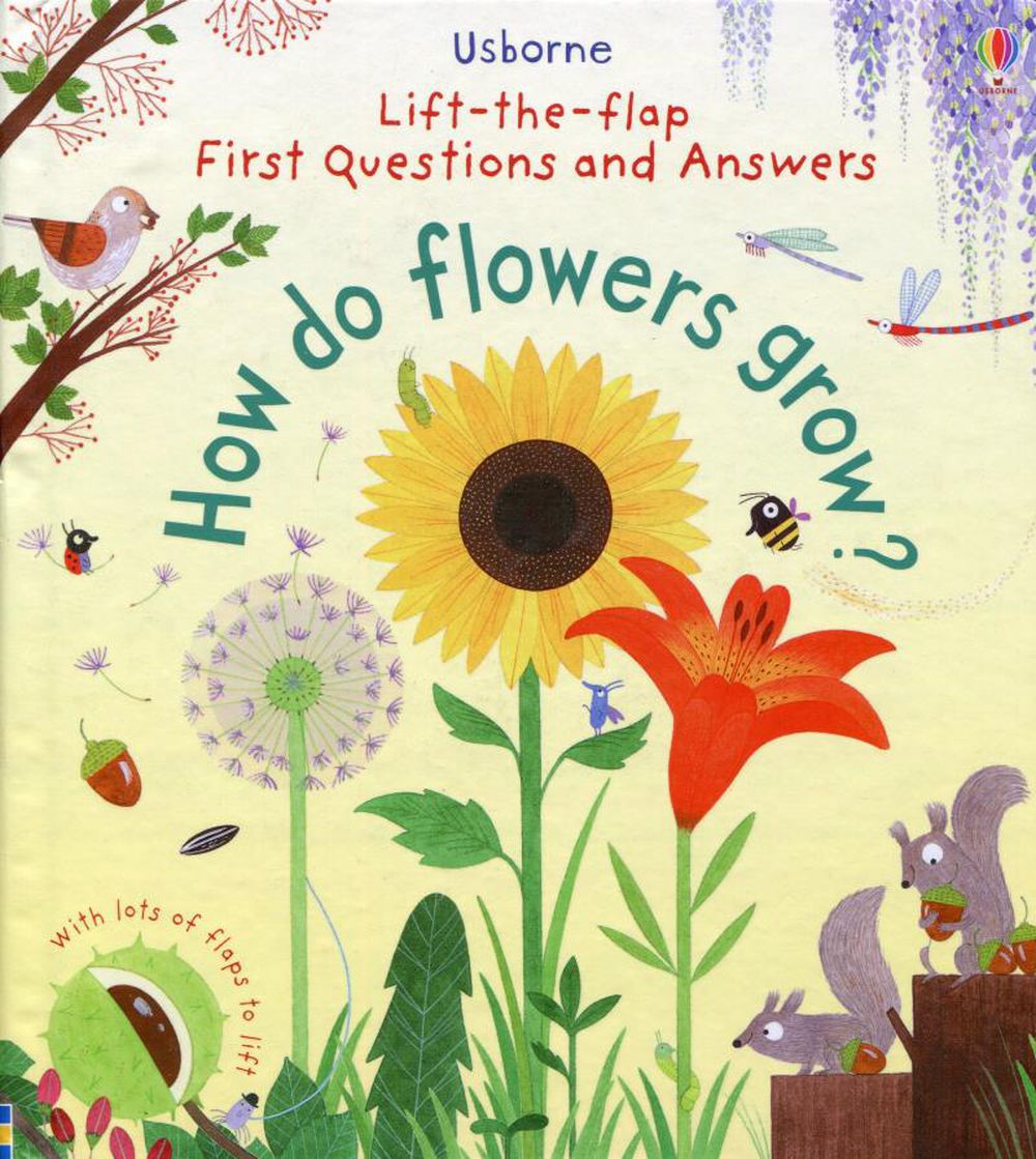 Lift-the-Flap First Questions & Answers: How do flowers grow ? 花的生長秘密（翻翻書）