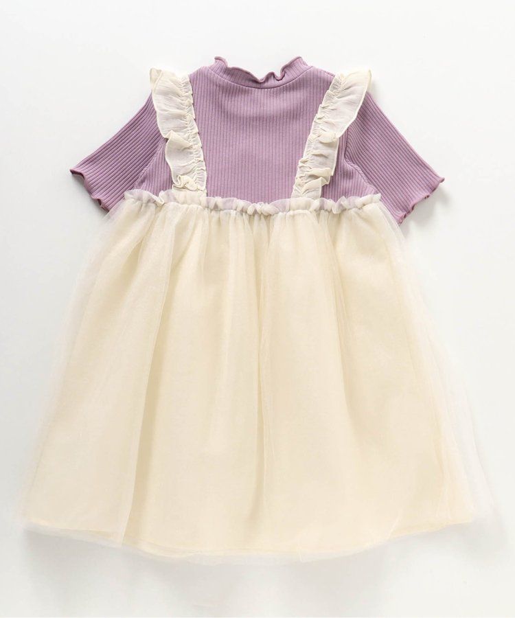 日本 apres les cours - 歐風夢幻澎澎紗裙洋裝-米杏x水藍