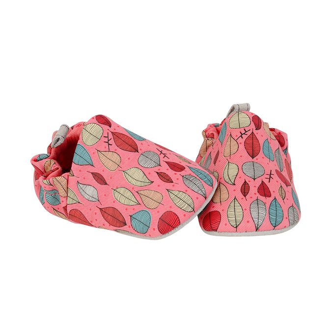 英國 POCO NIDO - 寶寶手工鞋 /學步鞋-浪漫秋葉紅