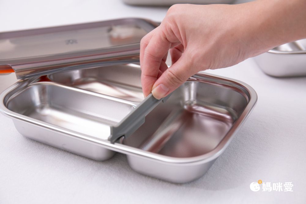 分隔不混味！韓國 Cuitisan 酷藝師保鮮盒 可微波的不銹鋼！