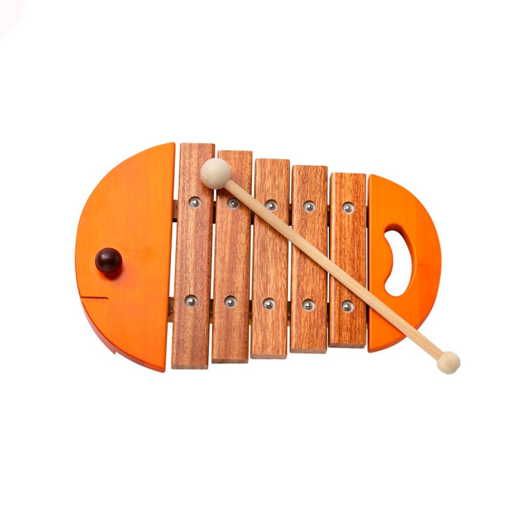 akachan honpo - 嬰兒木琴-橘色