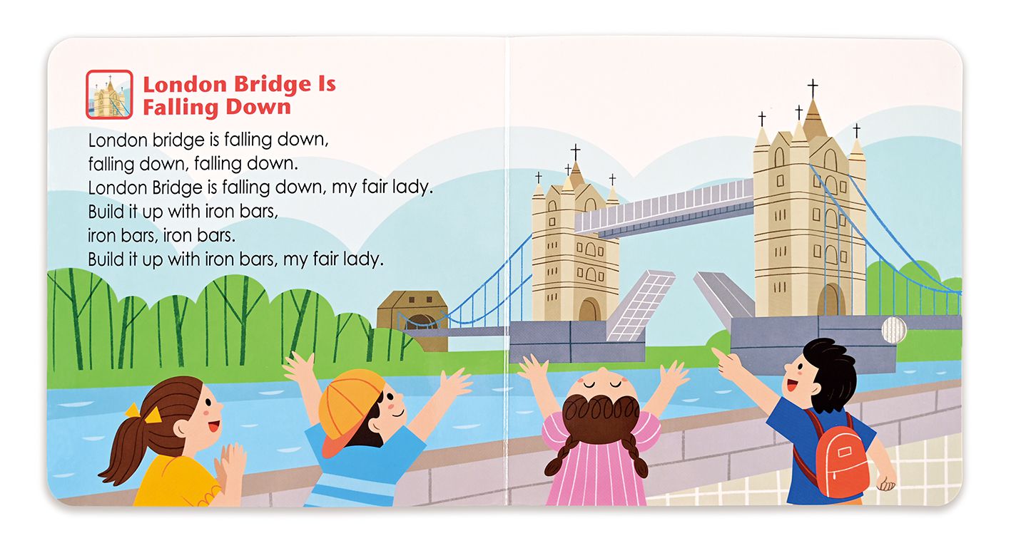 小手按按有聲書-歡唱兒歌+英文歌謠