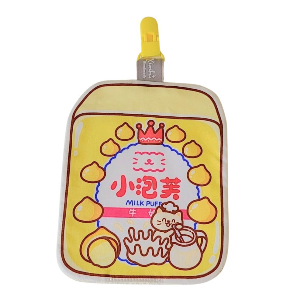 【職人手作系列】守護手帕巾-牛奶小泡芙