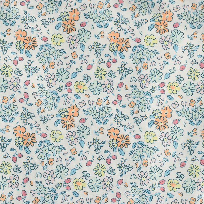 akachan honpo - 外套-小花-黃色